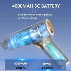 5-in-1 Cordless Car Vacuum Cleaner