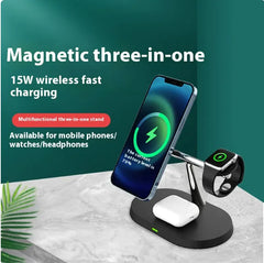 Tri-Power Wireless Charging Station
