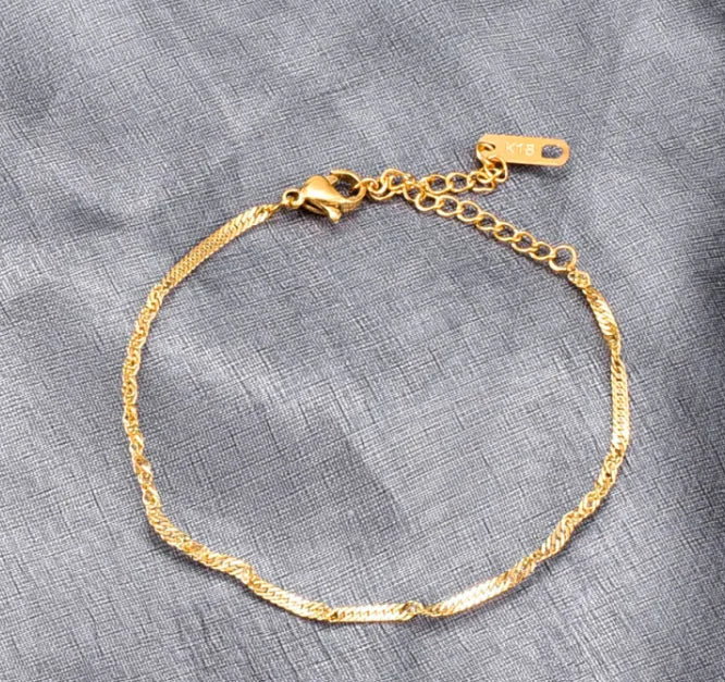 Golden Helix Titanium Cuff