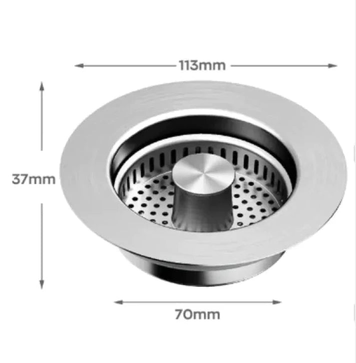 Stainless Steel Kitchen Sink Drain Filter