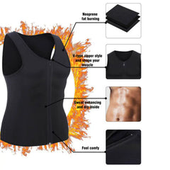 Men's Sculpting Neoprene Sauna Vest