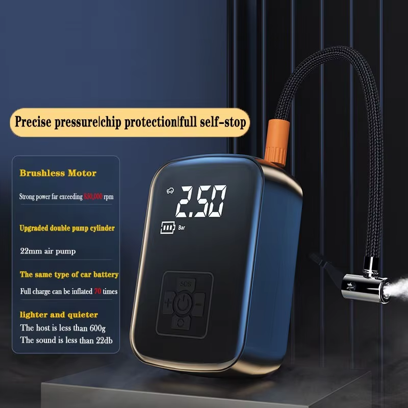 Wireless Car Tire Inflator & Air Compressor