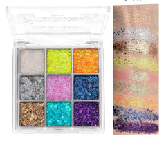 Nine Color Eye Shadow Palette