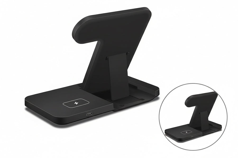 3in1 Wireless Fast Charger Dock Station