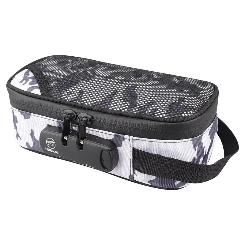 Secure Odor-Shield Travel Pouch with Lock