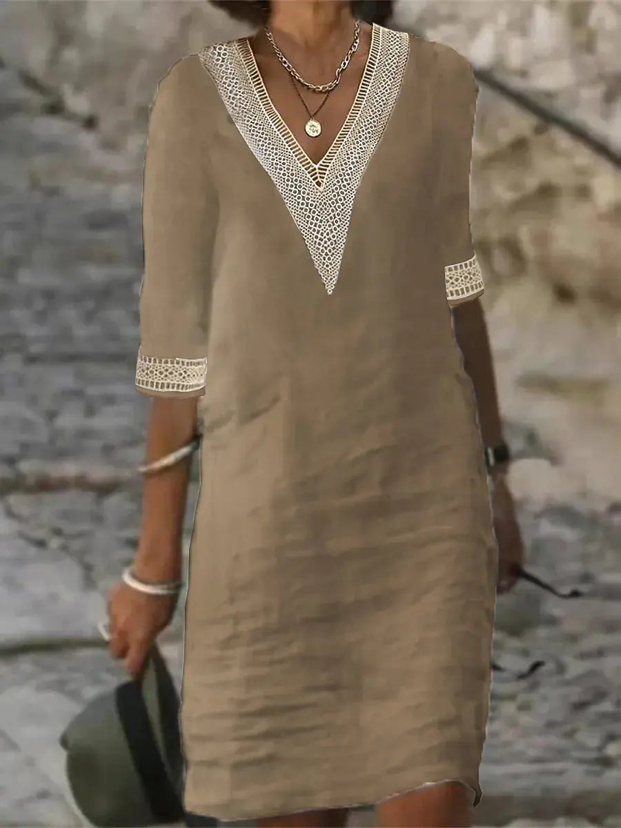 Autumn-Winter Comfort Cotton Dress