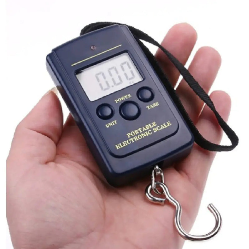 Compact 40kg Travel Scale with Light