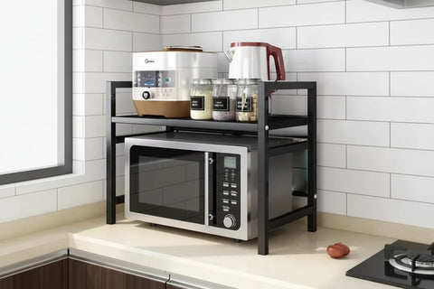 Expandable Kitchen Microwave Rack
