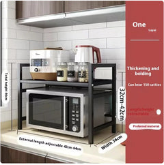 Expandable Kitchen Microwave Rack