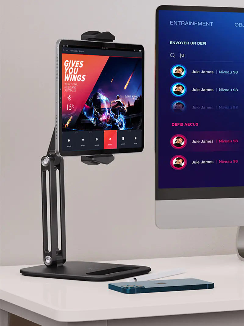 Portable Aluminum Alloy Lazy Table Stand