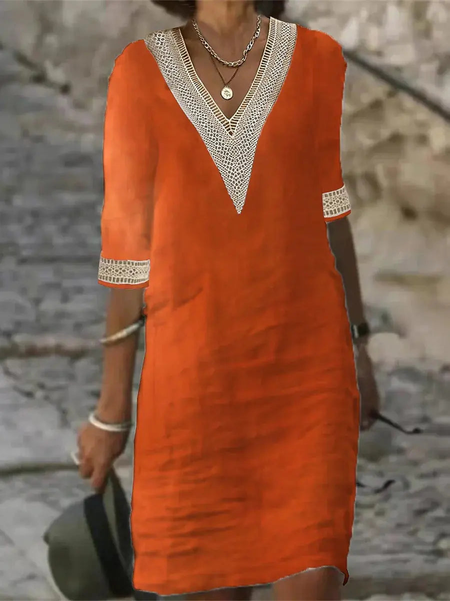 Autumn-Winter Comfort Cotton Dress