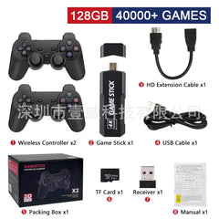 Retro TV Game Console with Dual Controllers (M8)