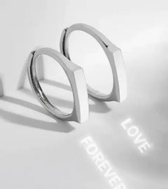 Secret Love Silver Engagement Ring