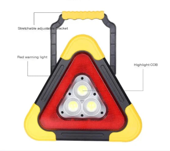 LED Triangular Warning Light