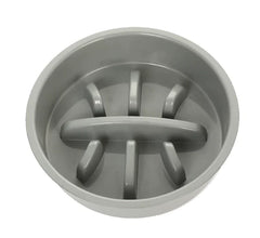 Elevated Slow-Feed Dog Bowl
