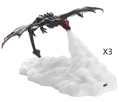 3D Printed LED Dragon Lamp