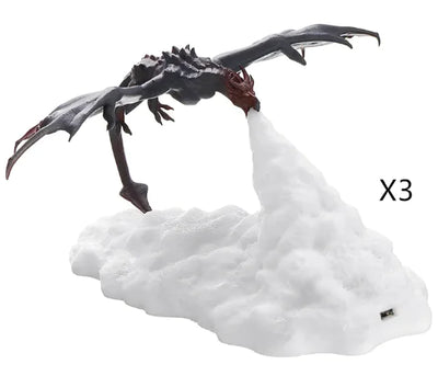 3D Printed LED Dragon Lamp