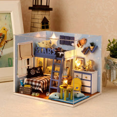DIY Wooden House Puzzle Kit