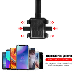Phone holder with compatibility for various smartphones on a white background