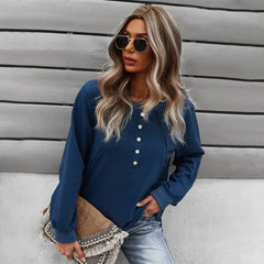 Chic Women's Round Neck Sweater