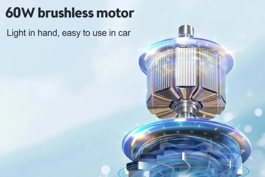 Portable Efficient Cordless Car Vacuum